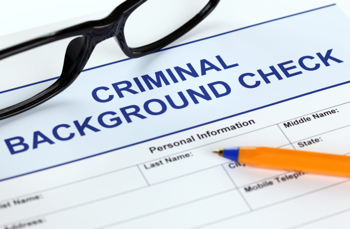 A criminal background check, steps for avoiding bad tenants