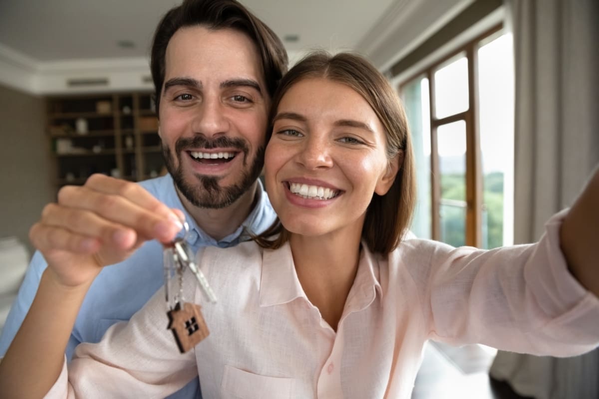 Happy tenants in their home-1