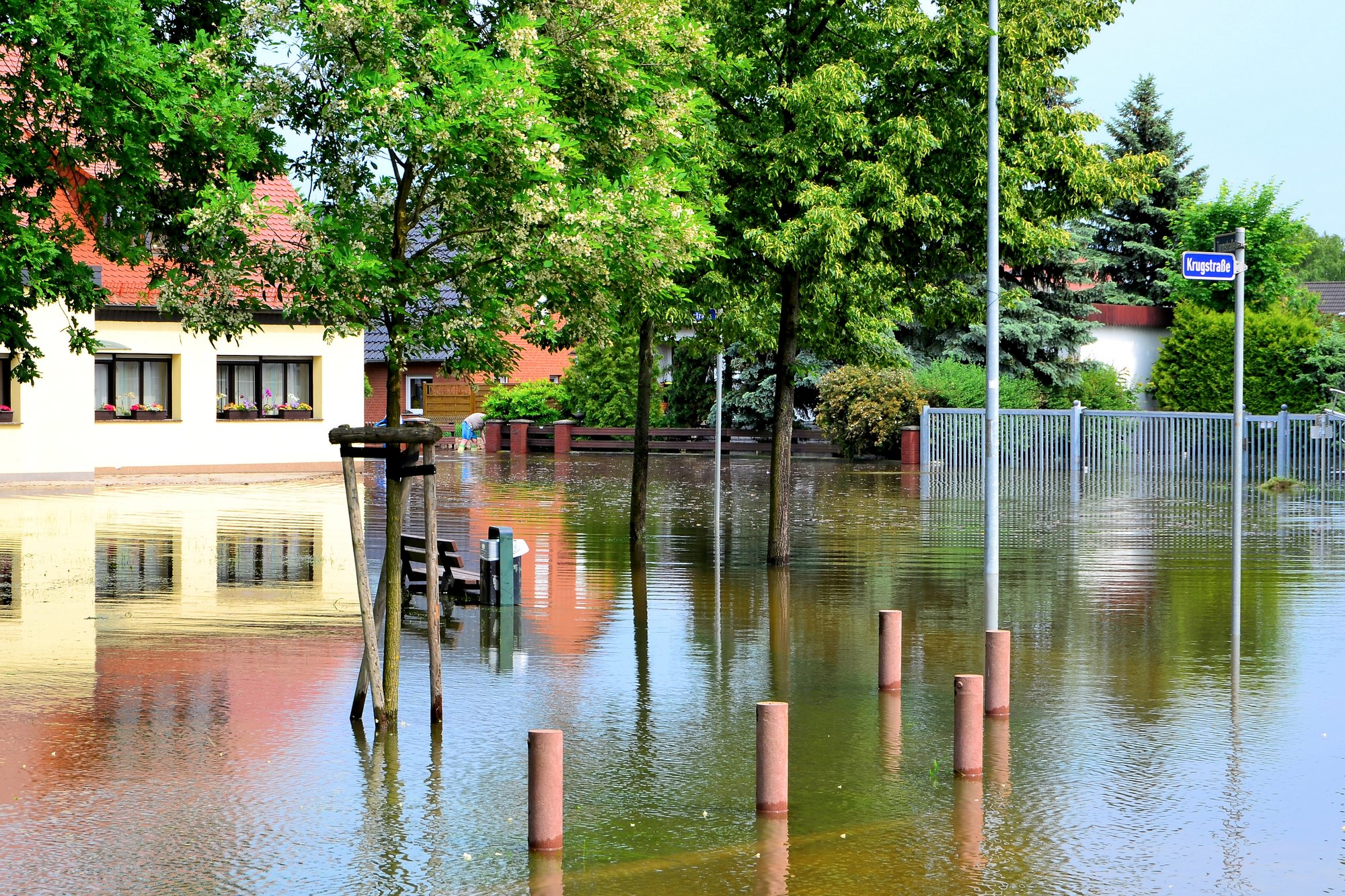 Flood the streets of Magdeburg