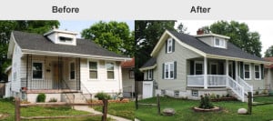 before and after property maintenance 