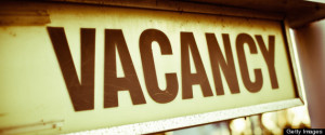 vacancy sign