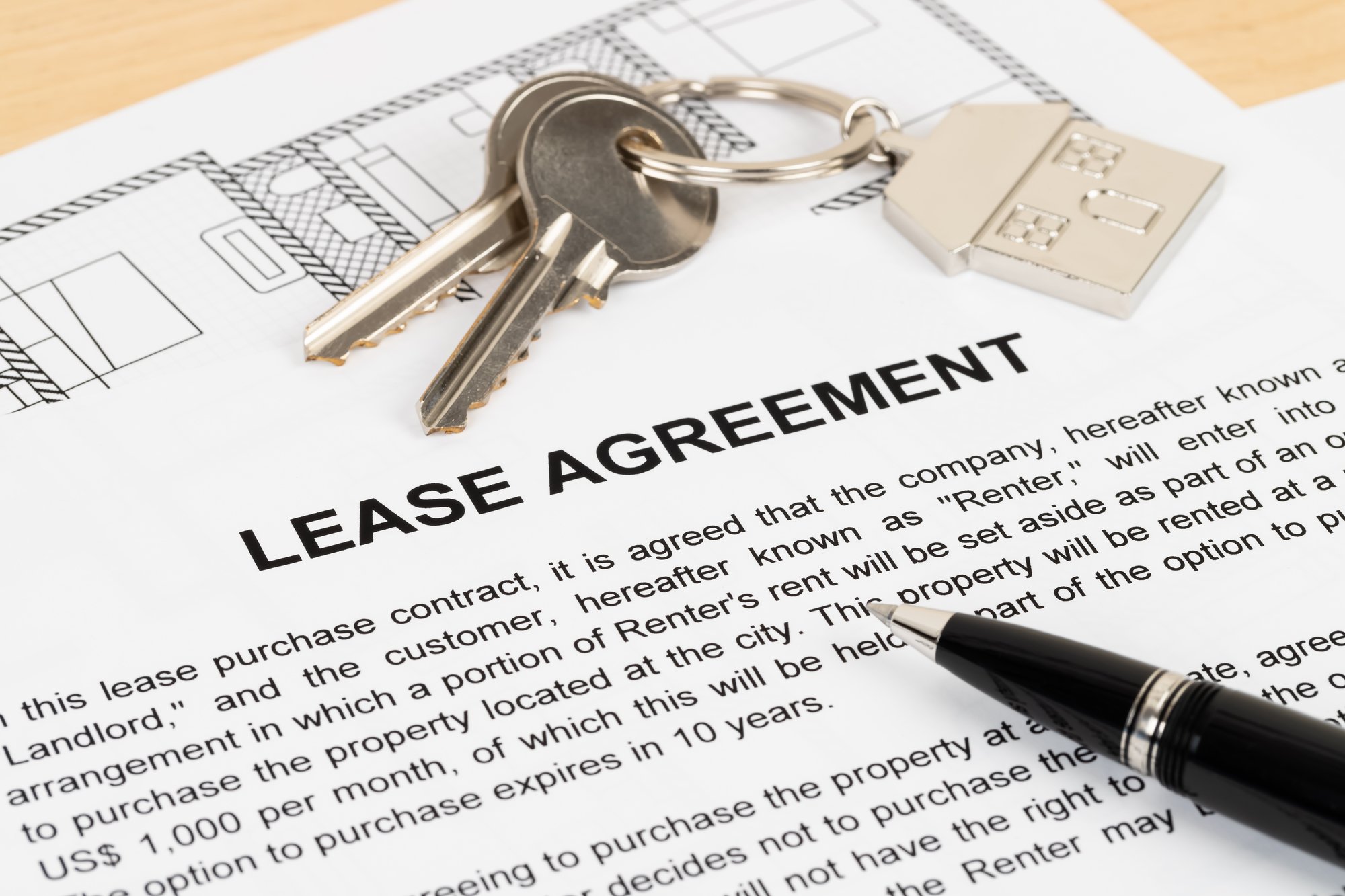 A thorough lease agreement helps property owners deal with difficult renters. 